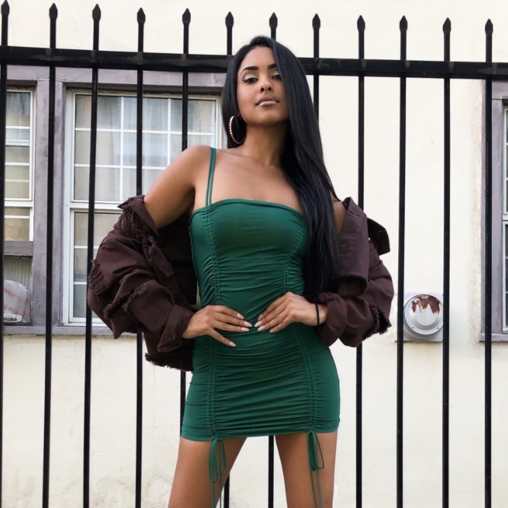 Oh Polly Green Dress